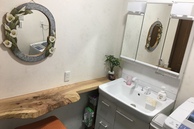 S様邸洗面所