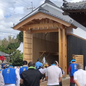 江鮒屋台蔵完成まで‼